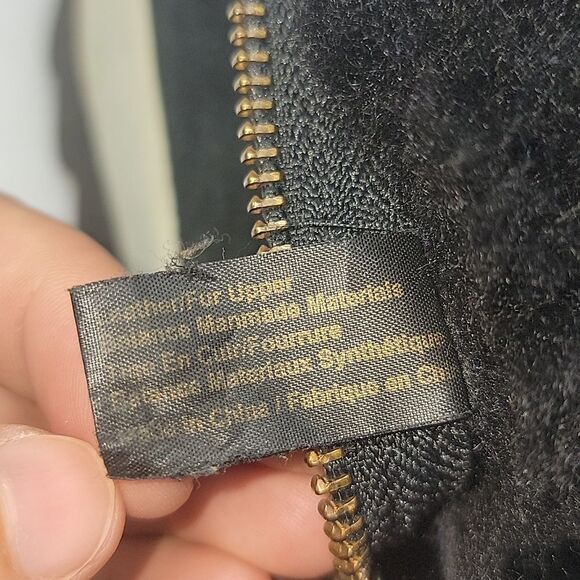 Cougar Shearling Vera Waterproof Platform Chelsea Black Suede Women's Boots - Picture 15 of 15